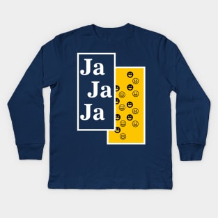 Jajaja Kids Long Sleeve T-Shirt